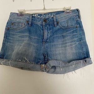 ***SOLD***Madewell Jean Shorts